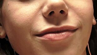 teen virgin with smooth dark hair gets cum shower on tight pussy.