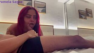 Busty Young Woman In Doggy Position With Client