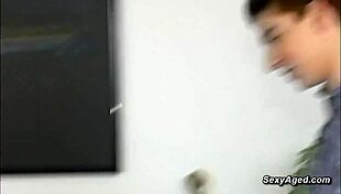 Blonde Granny In Lingerie Pounded By A Toyboy