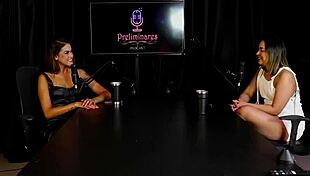 Nands Ninfetinha in Sheer Red BDSM Anal Sex with Eight Men