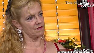 mature german couple tries first threesome with a hot woman