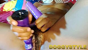 sugar pussy gets horny and loves fingering her huge curvy body