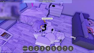 She said, 'Fill me with milk this time in Roblox!'