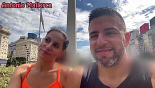 argentinian fitness babe michelle gets picked up on the street