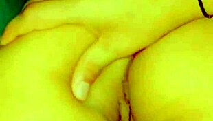 watch my cute college girlfriend innocently take my cock anally