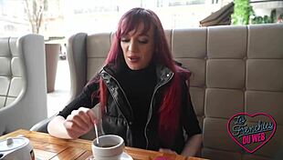 Beautiful French Brunette Enjoys Amateurs in European Threesome