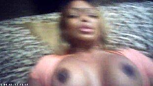 Behind scenes ebony takes italian dick in pov