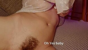 after losing the bet he filmed me rubbing my pussy 😏