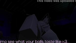 Misos Rude AWAKENING Turns Into Nasty Blowjob In Roblox Tale