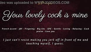 Your lovely cock is mine, joi asmr gfe french accent