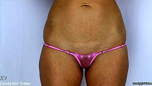 i love anabelle pync's panty ninja fashion show, her thong close up