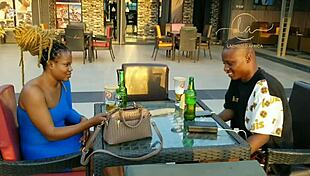 Ebony Goddess Meets Naija Pornstar In Exclusive Bar For Fun