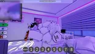 She said, 'Fill me with milk this time in Roblox!'