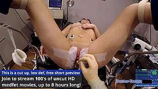 Dr Tampa experiments on Blaire Celeste backstage 😲