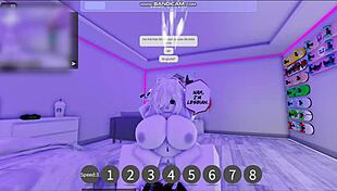 She said, 'Fill me with milk this time in Roblox!'