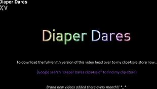 jessica morgan wears pampers nappy in pub, flashing outdoors with daring exposure. she feels excited and vulnerable.