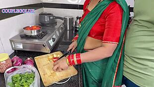 komol's brother-in-law enters kitchen for hardcore anal on wedding night