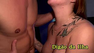 i massaged malu paz's oiled muscular ass while she shook it for blowjob