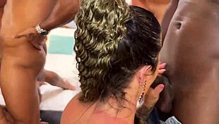 Segunda Parte of Wild Gang Action With Five Hung Guys and My Close Friends