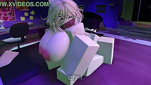 Misos Rude AWAKENING Turns Into Nasty Blowjob In Roblox Tale