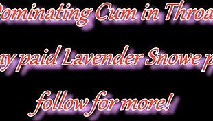 dominatrix in glasses and boots enjoys intense facefuck with cum in throat