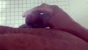 shower head brings lactating lesbian orgasm