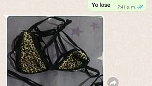 MATURE LATINA GETS WET PUSSY IN LINGERIE DURING WEB CHAT!