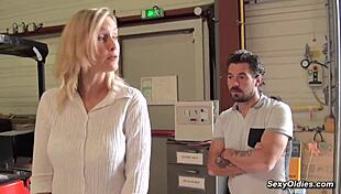 Michael Cheritto fucked tall MILF Melany Paris hard