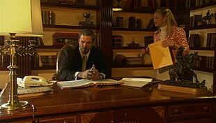 Fucked Blonde Milf In Golden High Heels