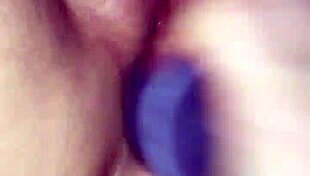I fucked my cunt with a ridged dildo