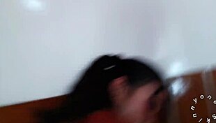 tiny cockroach bugs me while i suck myself and cover her in cum