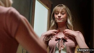 Amber Moore intensely cucks her boyfriend with big cock