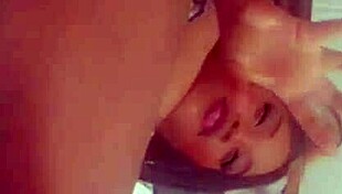 Blackvelvet is riding anal with ebony slut