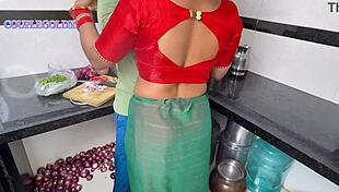 komol's brother-in-law enters kitchen for hardcore anal on wedding night