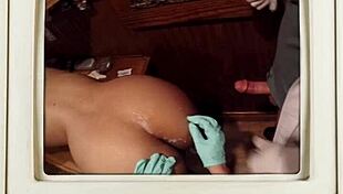 minnie rose's behind-the-scenes pussy adventure with vibrator and spreading