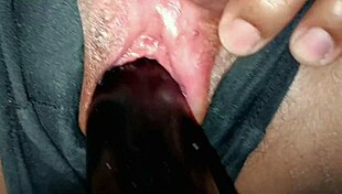 Filming Skinny Girl With Pretty Panties For Creampie