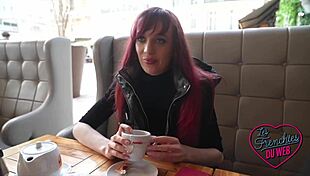 Beautiful French Brunette Enjoys Amateurs in European Threesome