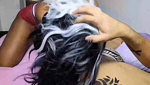 this hot latina 18 with dangerous curves does anal doggystyle