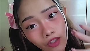 tiny cockroach bugs me while i suck myself and cover her in cum