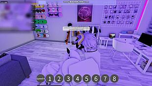 She said, 'Fill me with milk this time in Roblox!'