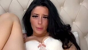 Horny British Student Fucks Herself!