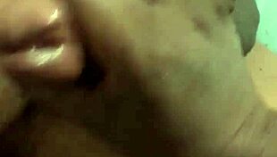 Detailed handjob from my wife leads to intense cumshot on her hands