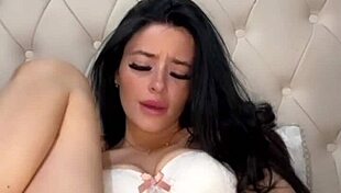 Horny British Student Fucks Herself!