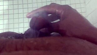 shower head brings lactating lesbian orgasm