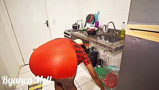 Brunette masturbates her tight wet pussy