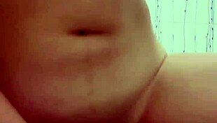 Intense Colombian Dildo Play In Shower Bath