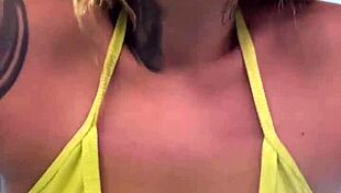 She almost gets expelled from Copacabana gym for wet bikini training