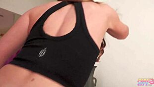 hannah stasia moans with big black cock in tight pussy