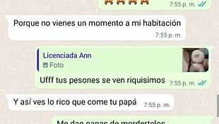 MATURE LATINA GETS WET PUSSY IN LINGERIE DURING WEB CHAT!