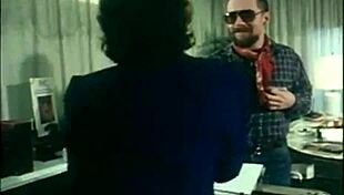 A secretary got her mouth full of cock and ass fucked